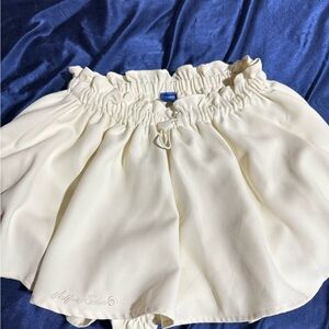 Aelfric Eden Cream High Waist Women's Shorts